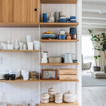 北欧キッチン雑貨収納 オープン食器棚のおしゃれな収納方法